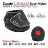 Zapato cavallo sport nylon negro