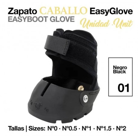 Zapato caballo Easyglove para montar sin herrar