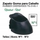Zapato goma para caballo para montar sin herrar