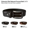 Cinturón piel natural formal belt 3479
