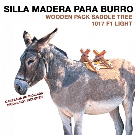 Silla de Madera para Burro