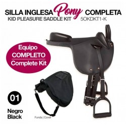 Silla Inglesa Pony y Caballo Miniatura Completa